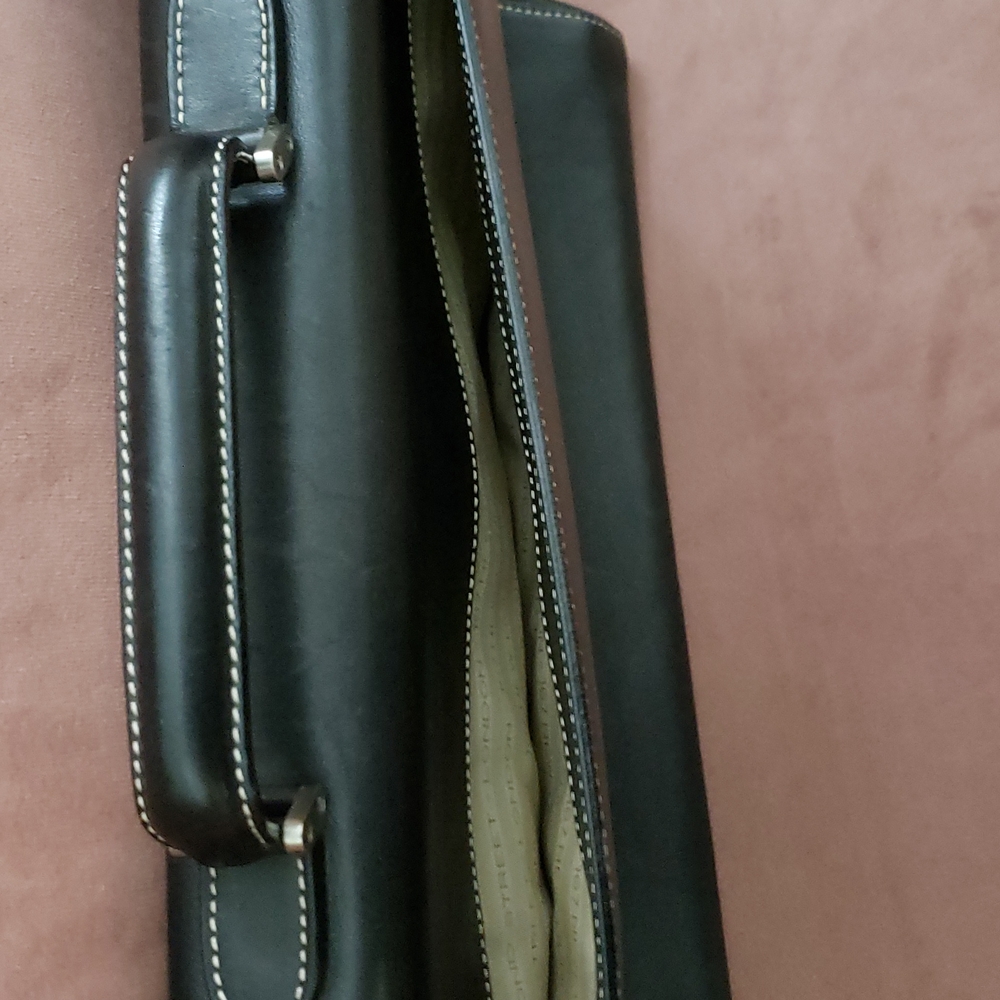 Genuine Asprey London Leather 2 Folder Briefcase Gem